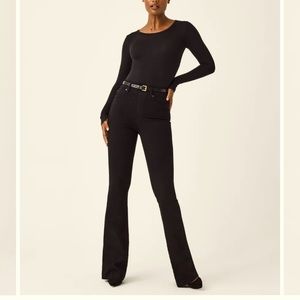 Black Spanx Flare Jeans